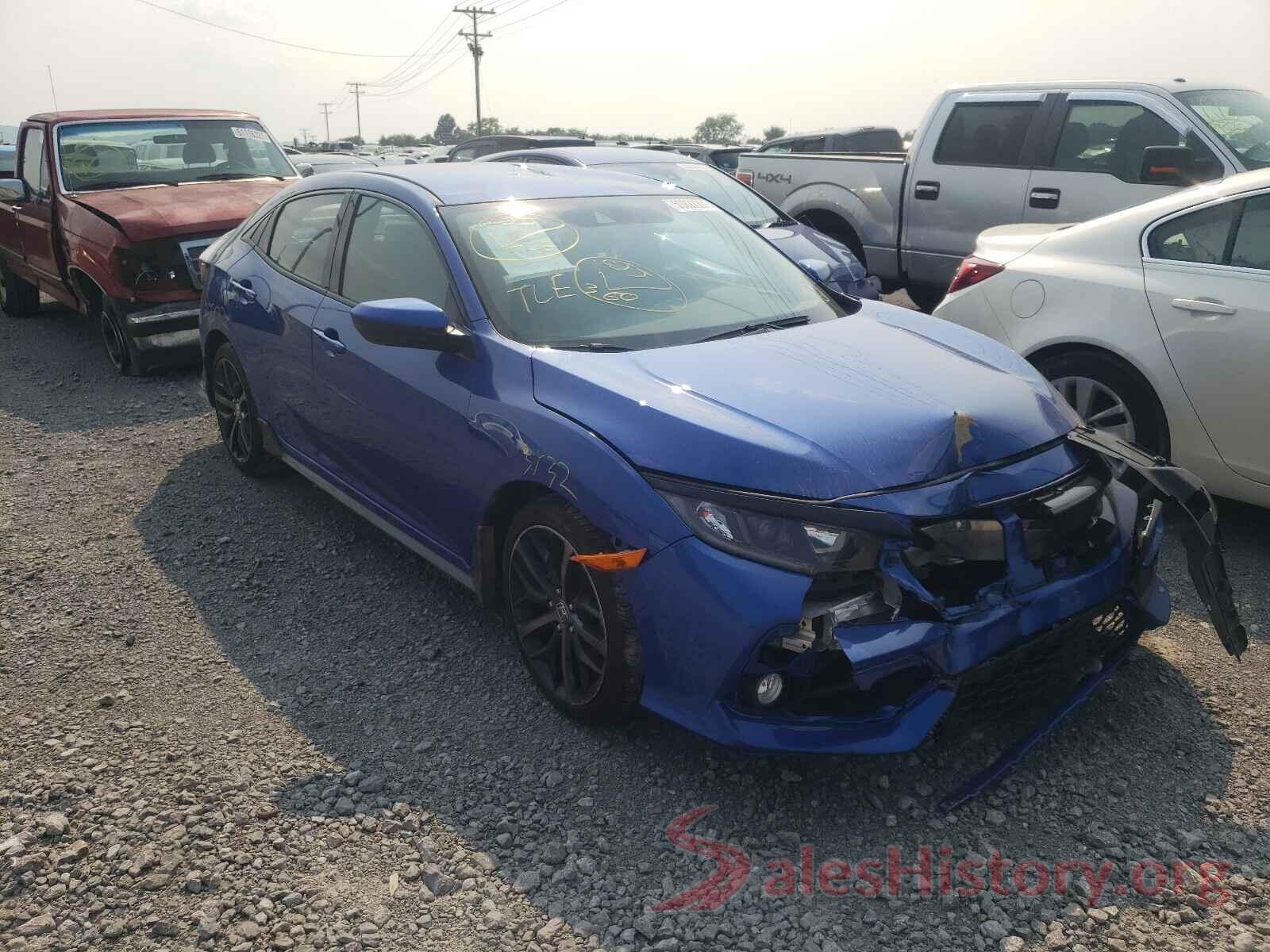 SHHFK7G4XLU216187 2020 HONDA CIVIC