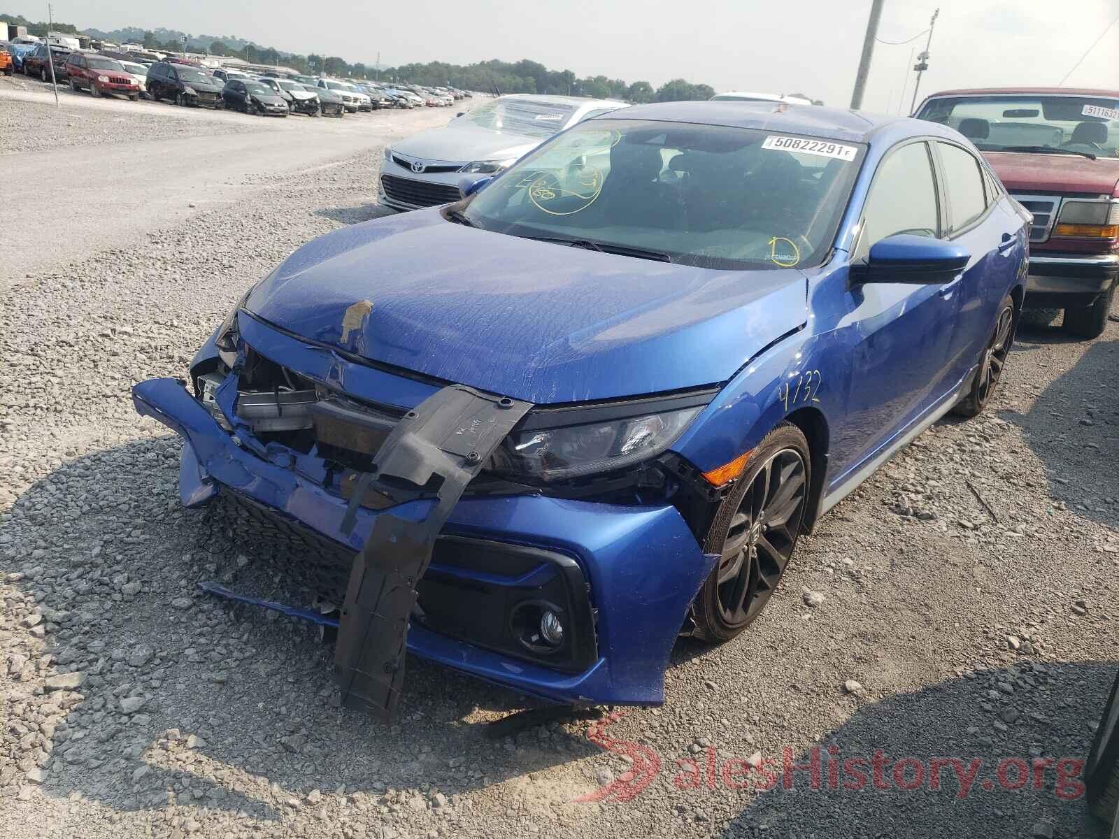 SHHFK7G4XLU216187 2020 HONDA CIVIC