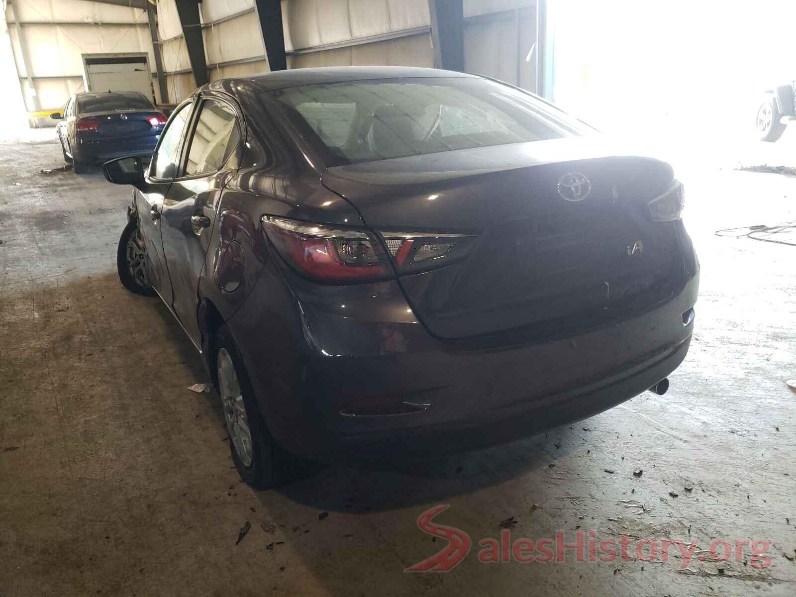 3MYDLBYV6JY307041 2018 TOYOTA YARIS