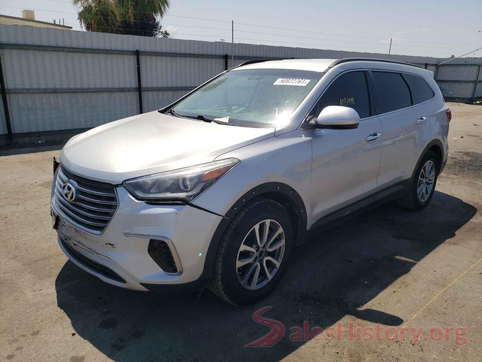 KM8SM4HF8HU180650 2017 HYUNDAI SANTA FE