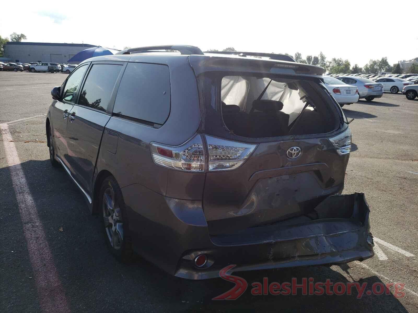 5TDXZ3DC3HS832757 2017 TOYOTA SIENNA