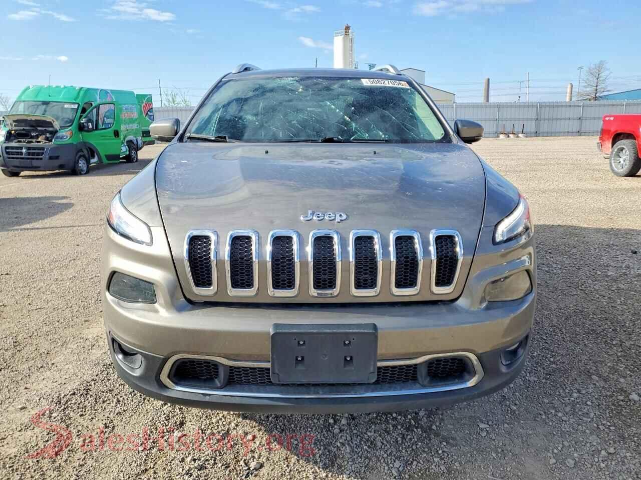 2018 JEEP CHEROKEE VIN 1C4PJMDX3JD599108, rear view