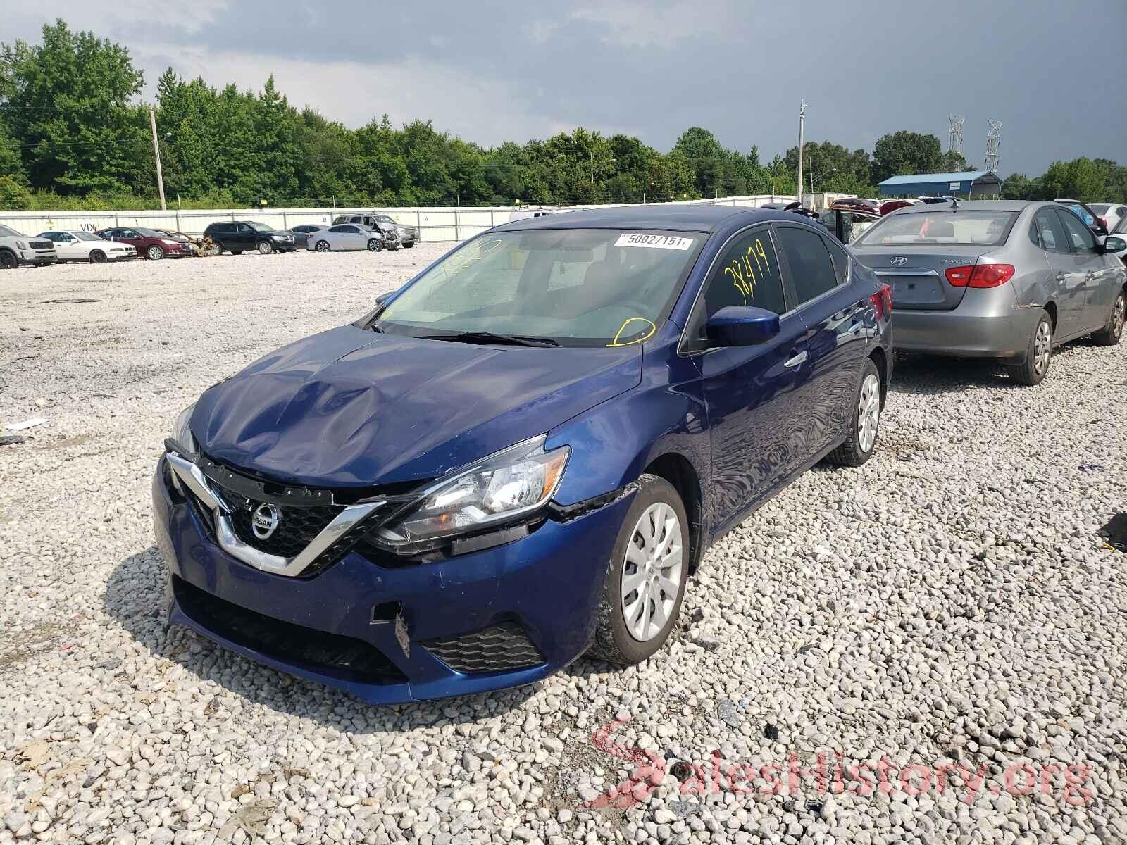 3N1AB7APXKY417737 2019 NISSAN SENTRA