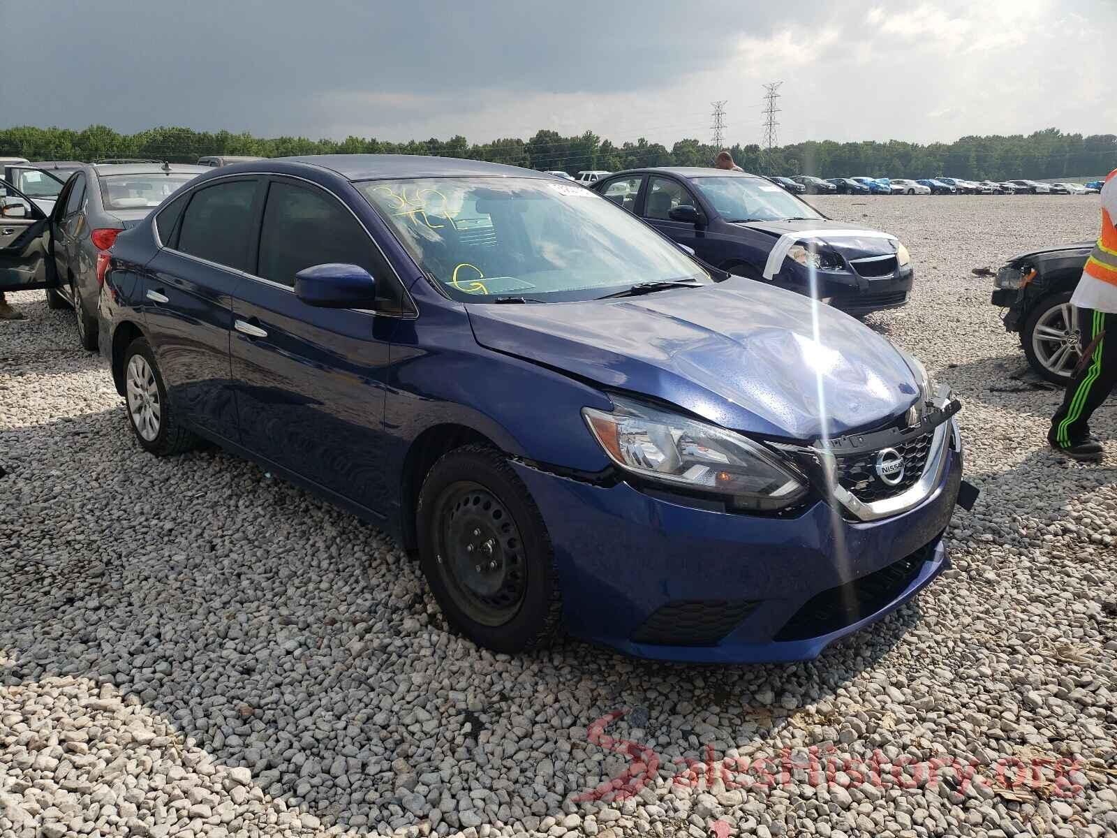 3N1AB7APXKY417737 2019 NISSAN SENTRA