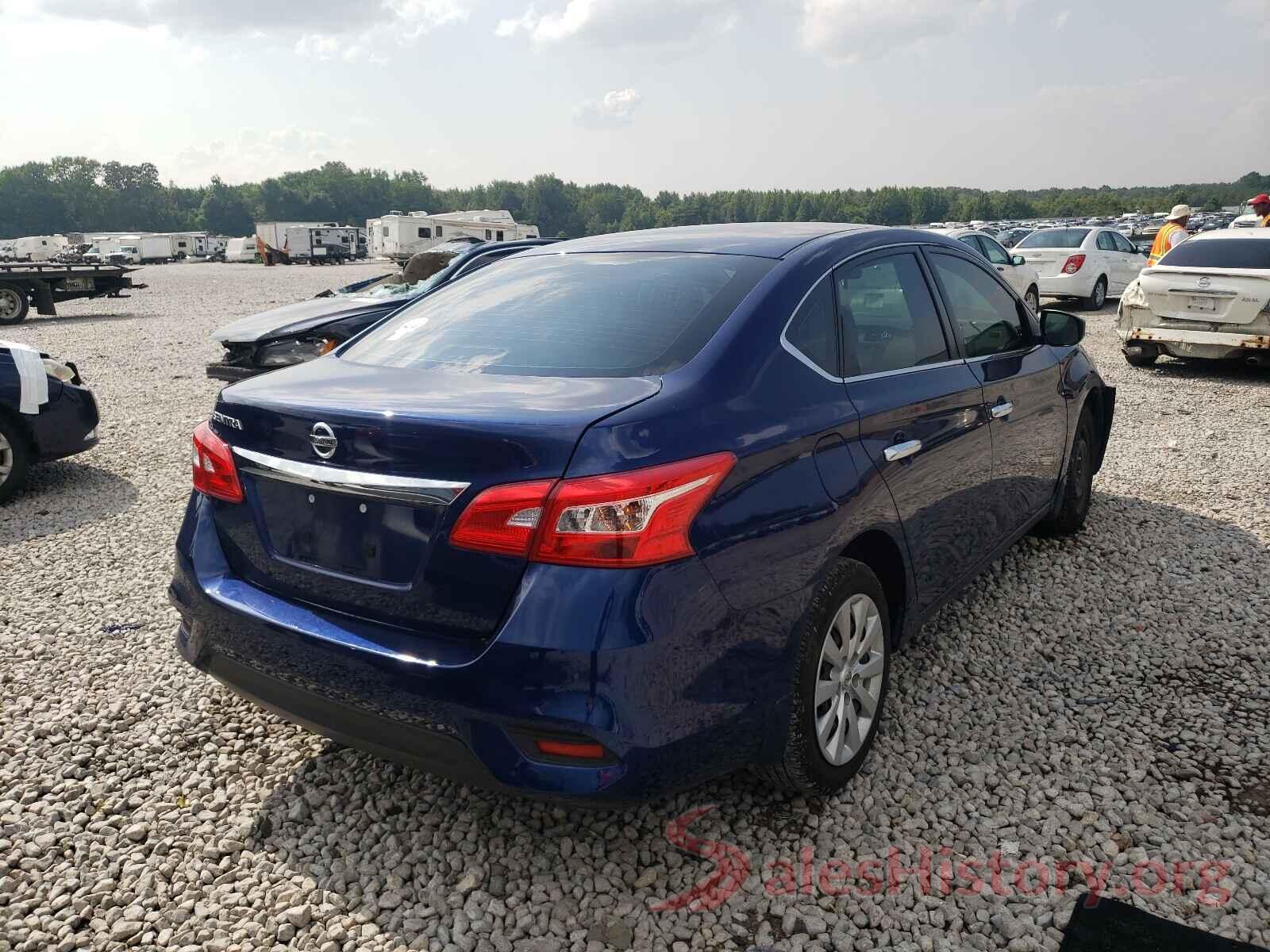 3N1AB7APXKY417737 2019 NISSAN SENTRA