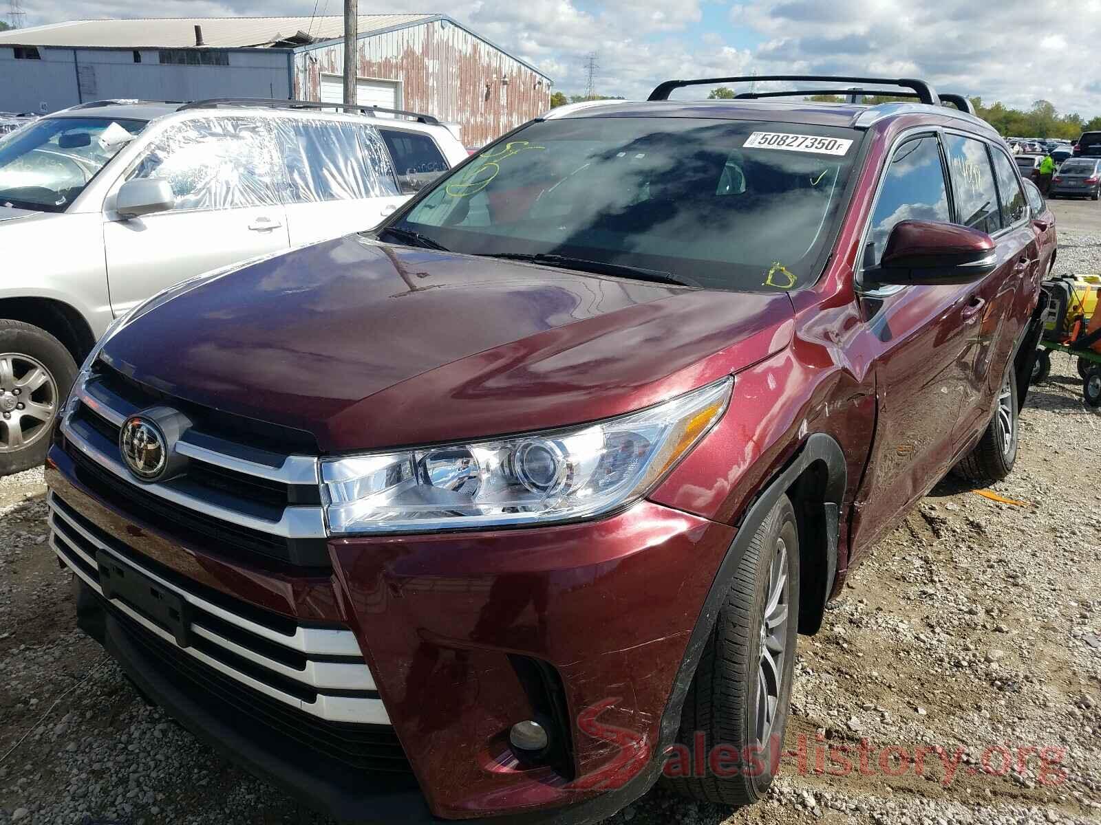 5TDJZRFH9HS437936 2017 TOYOTA HIGHLANDER