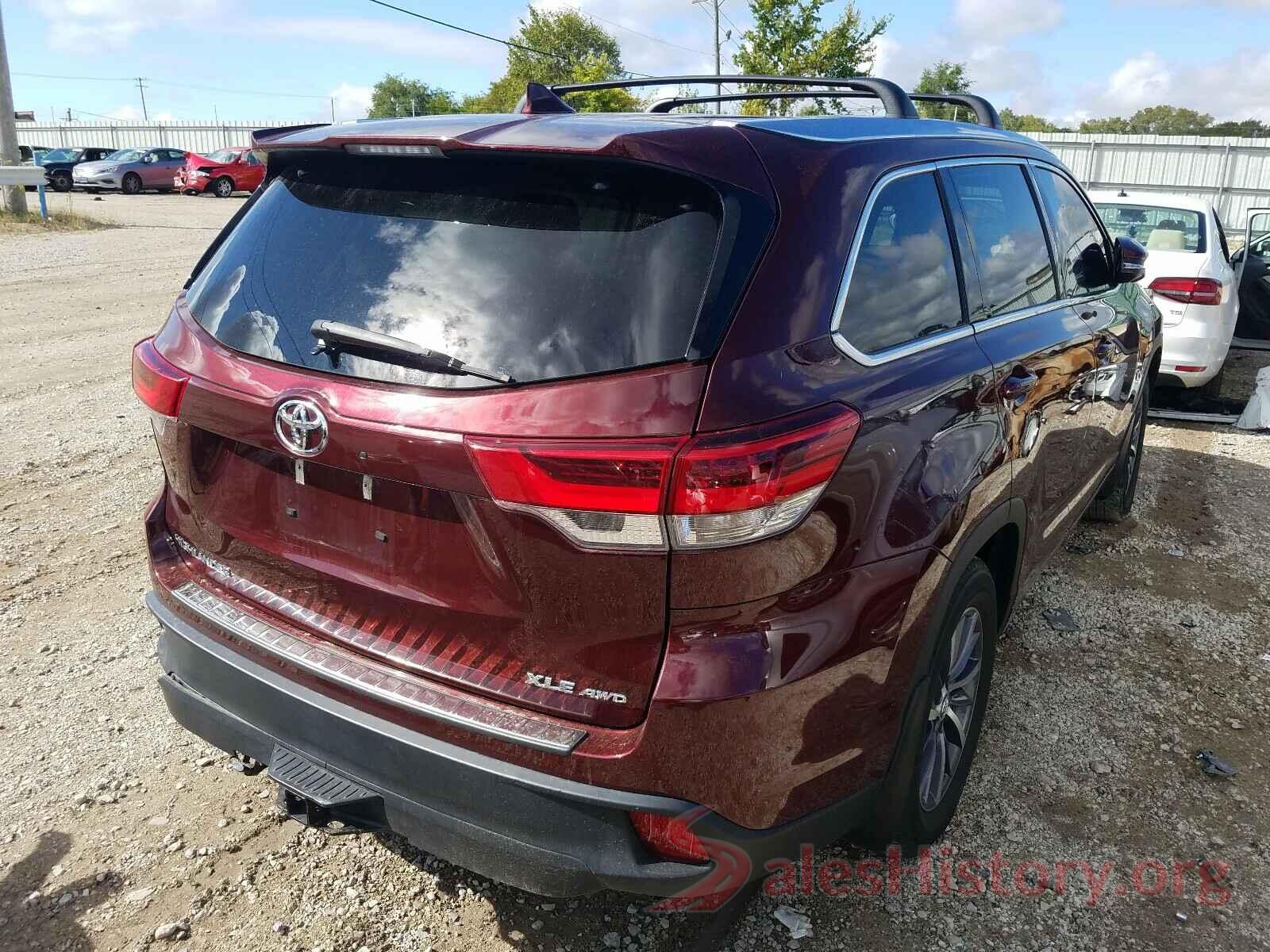 5TDJZRFH9HS437936 2017 TOYOTA HIGHLANDER