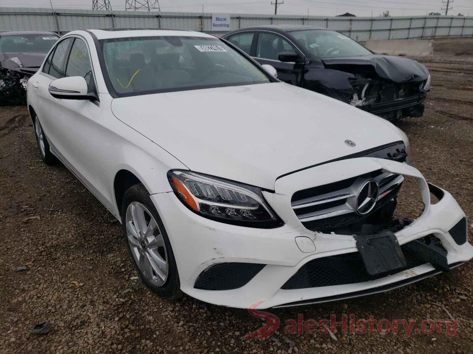 55SWF8EB0KU315806 2019 MERCEDES-BENZ C CLASS