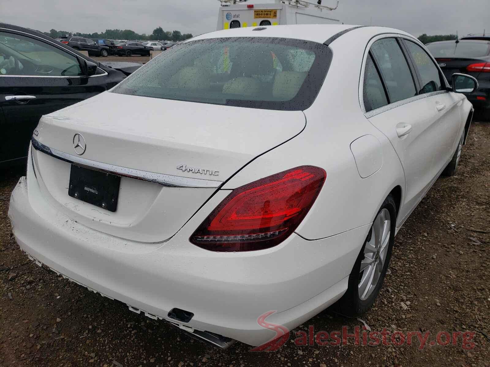 55SWF8EB0KU315806 2019 MERCEDES-BENZ C CLASS