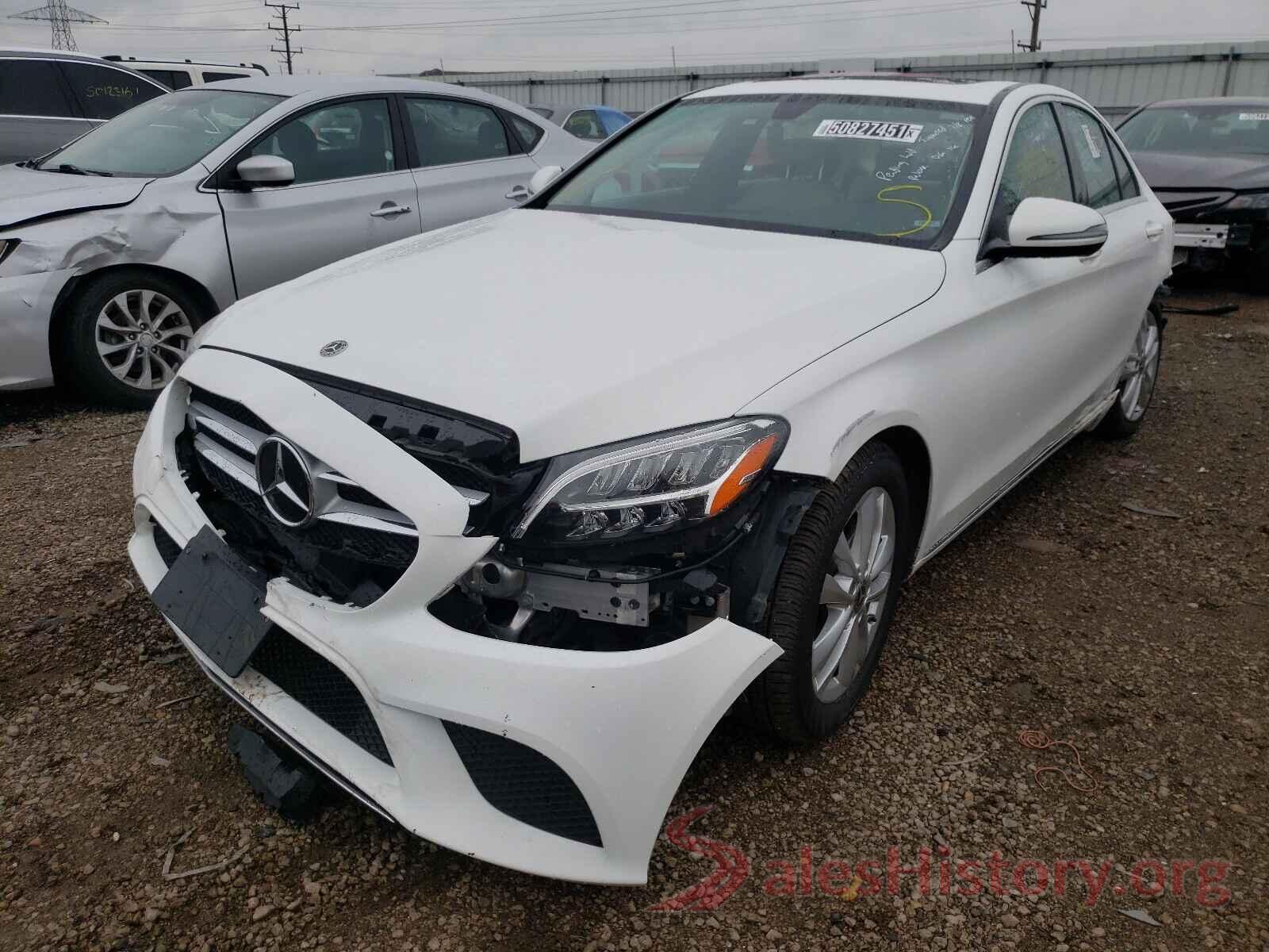 55SWF8EB0KU315806 2019 MERCEDES-BENZ C CLASS