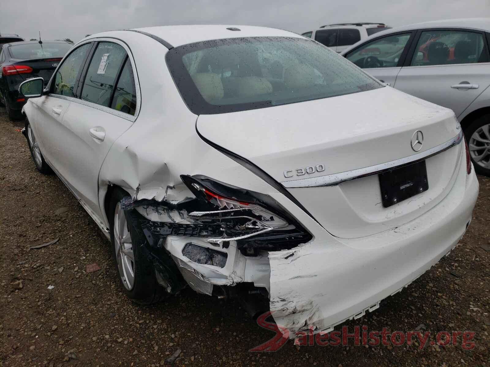 55SWF8EB0KU315806 2019 MERCEDES-BENZ C CLASS