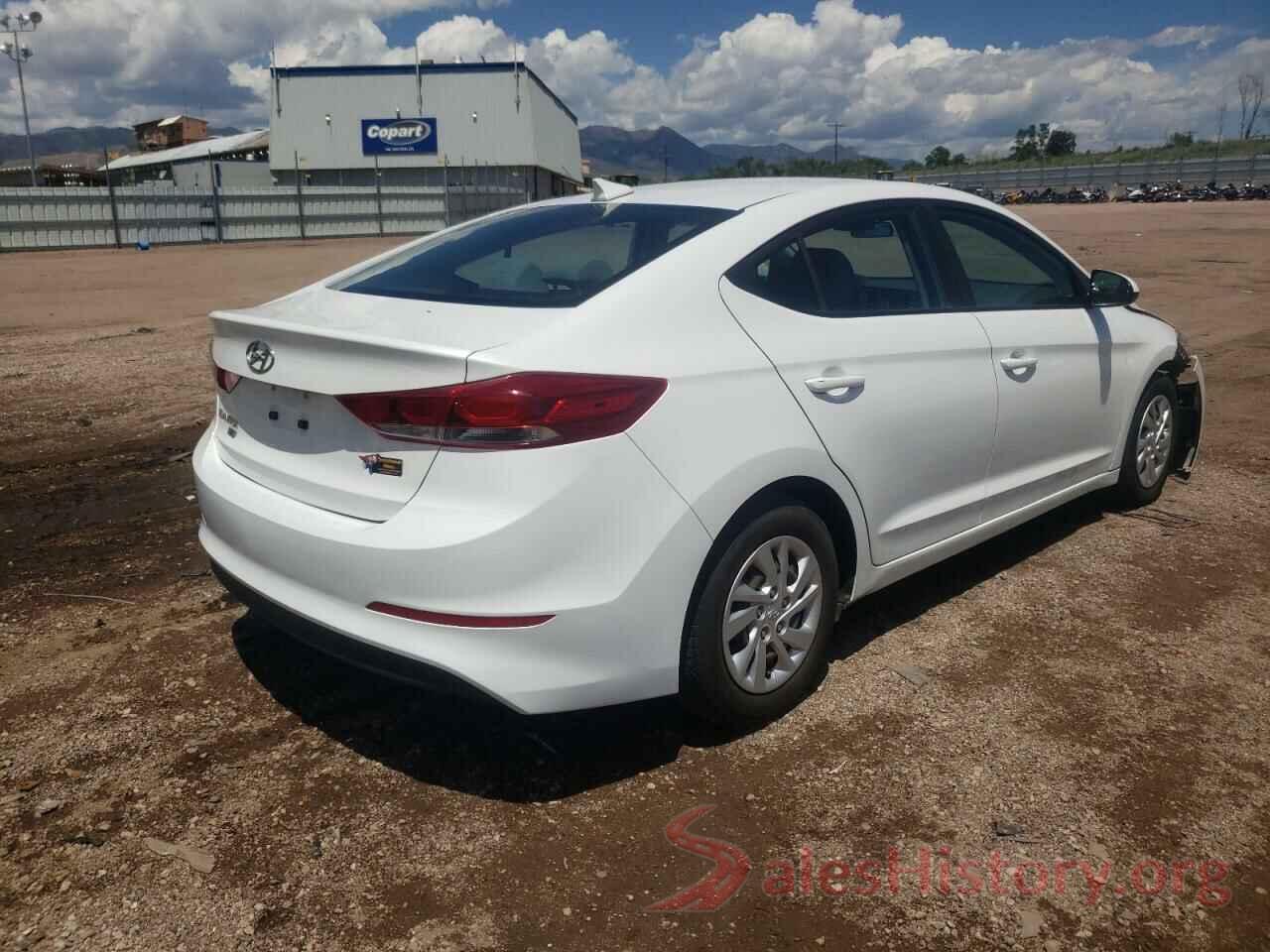 5NPD74LF8HH151784 2017 HYUNDAI ELANTRA