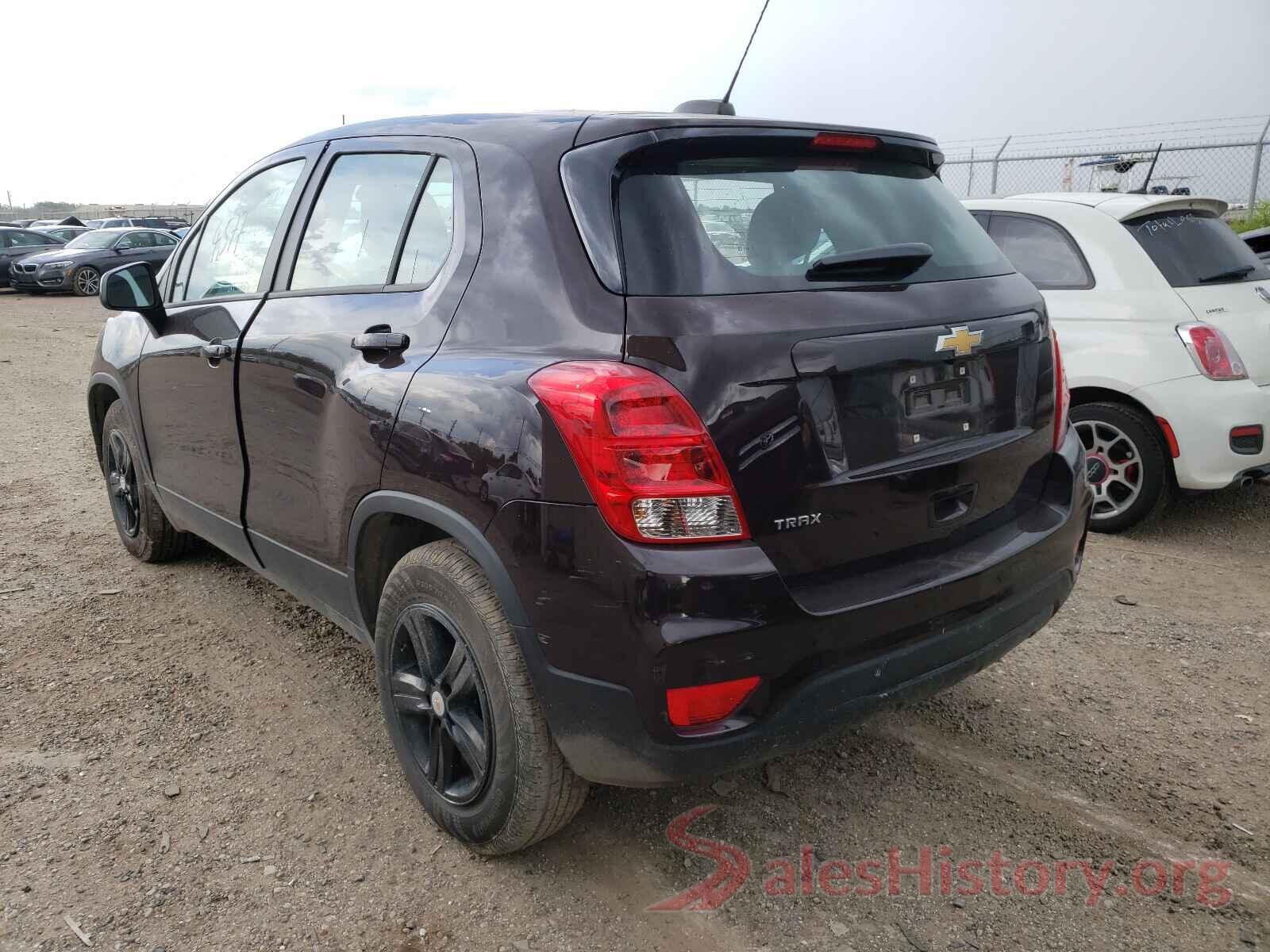 KL7CJKSB6LB347665 2020 CHEVROLET TRAX