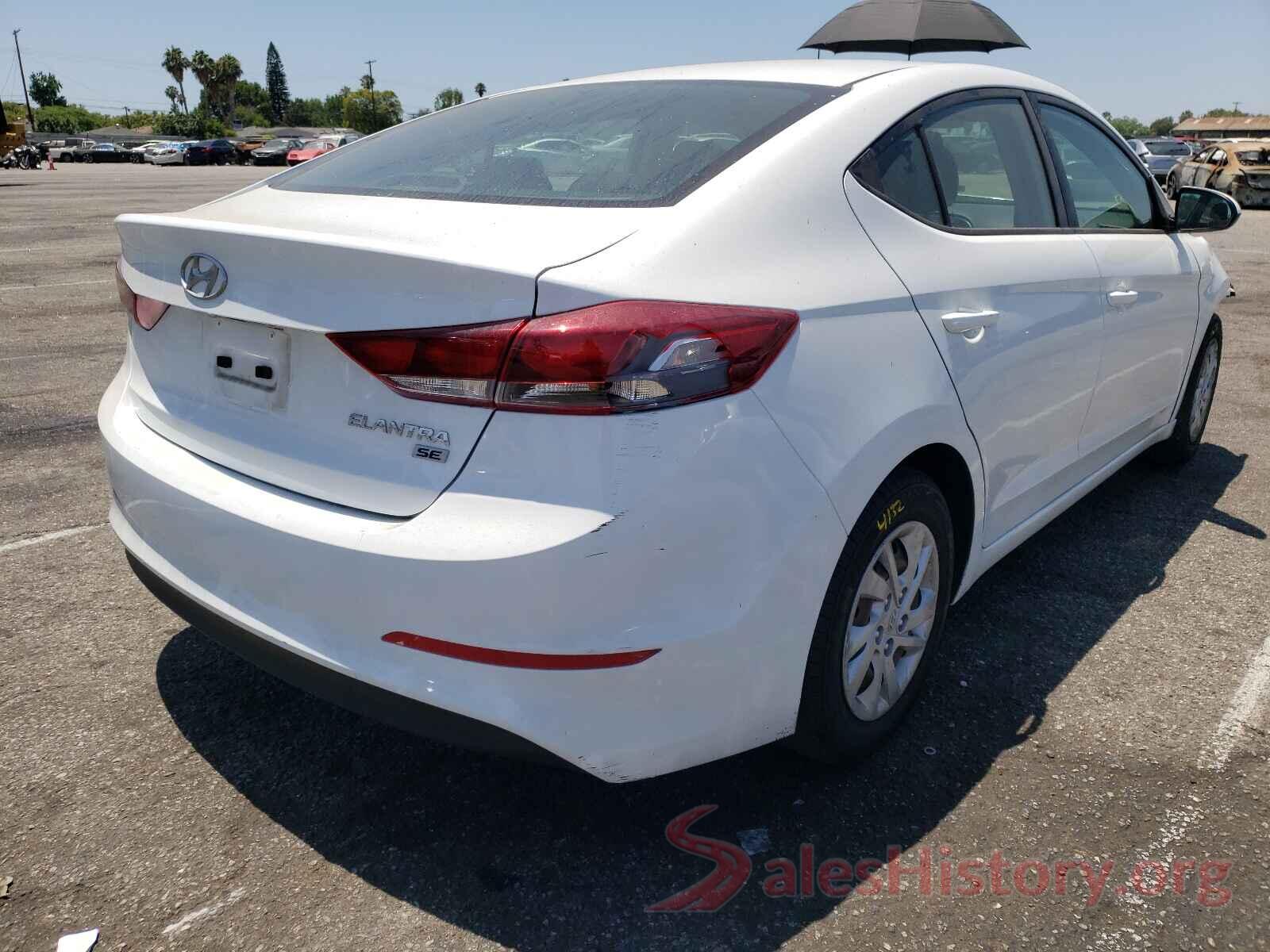 5NPD74LF3JH273197 2018 HYUNDAI ELANTRA