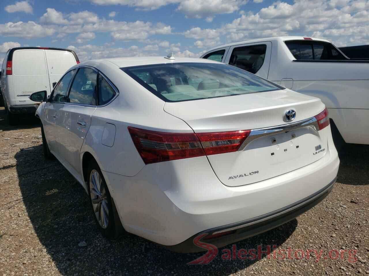 4T1BD1EB1GU052314 2016 TOYOTA AVALON