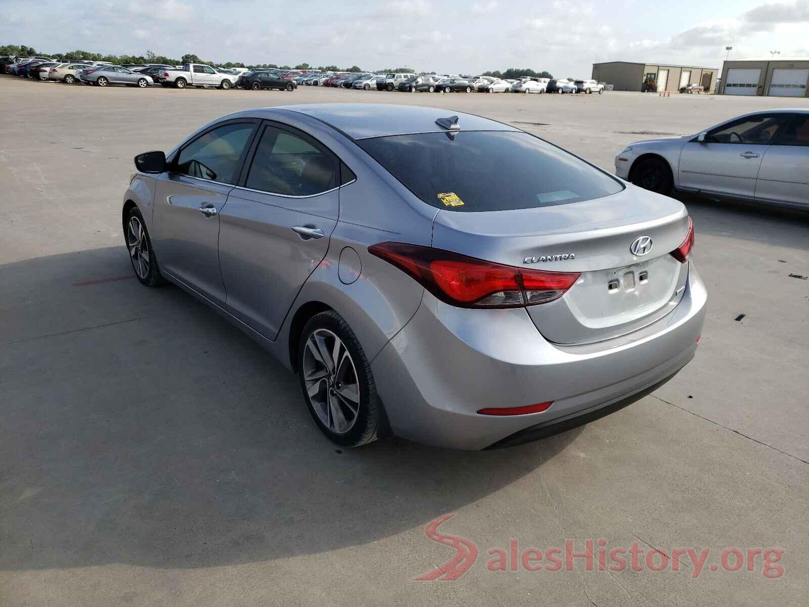 5NPDH4AE1GH659231 2016 HYUNDAI ELANTRA