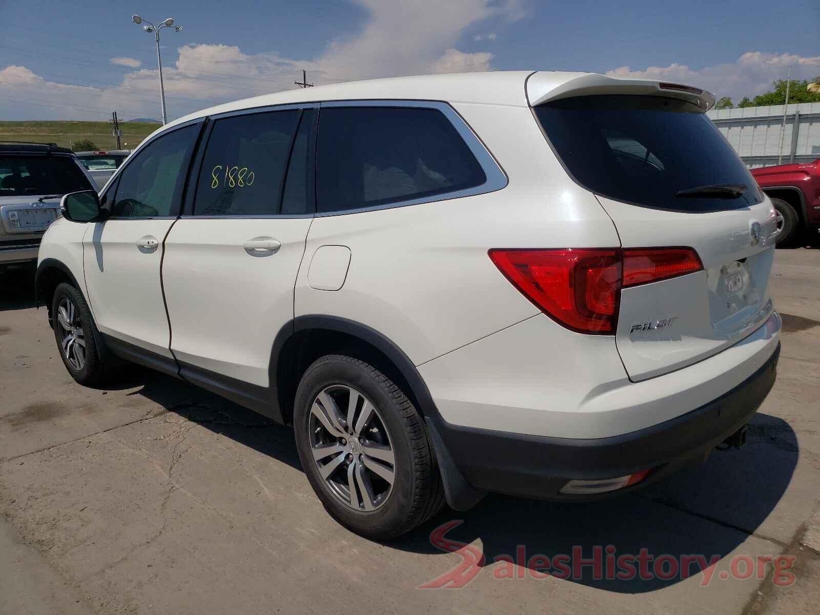 5FNYF6H80GB019061 2016 HONDA PILOT