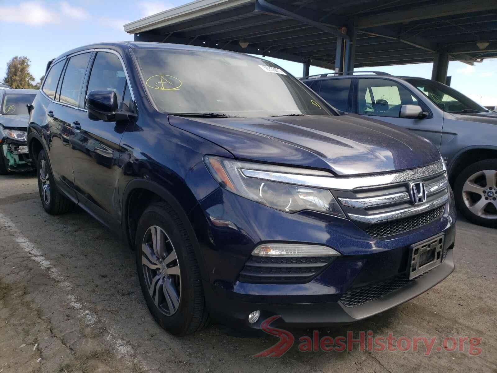 5FNYF6H57GB026207 2016 HONDA PILOT