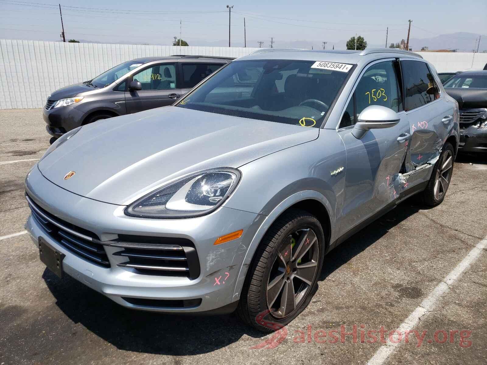 WP1AE2AYXLDA22735 2020 PORSCHE CAYENNE