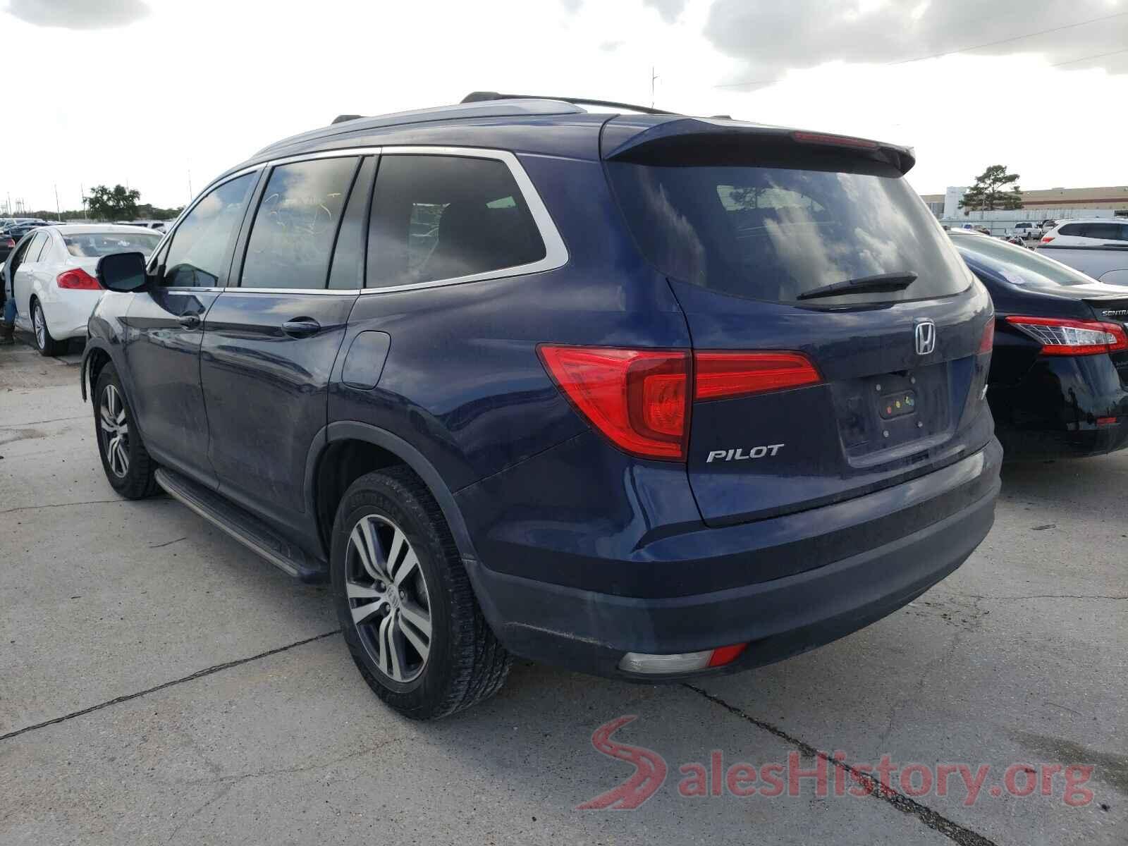 5FNYF6H41GB087799 2016 HONDA PILOT