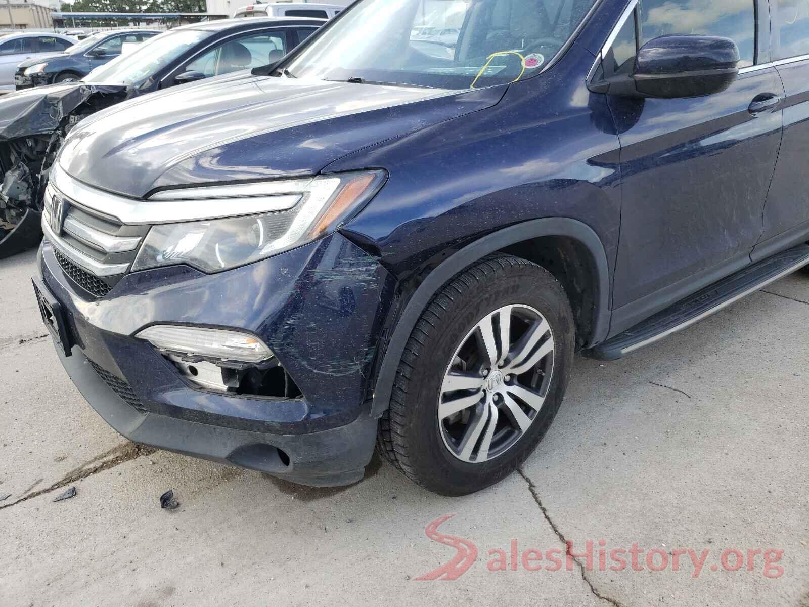 5FNYF6H41GB087799 2016 HONDA PILOT