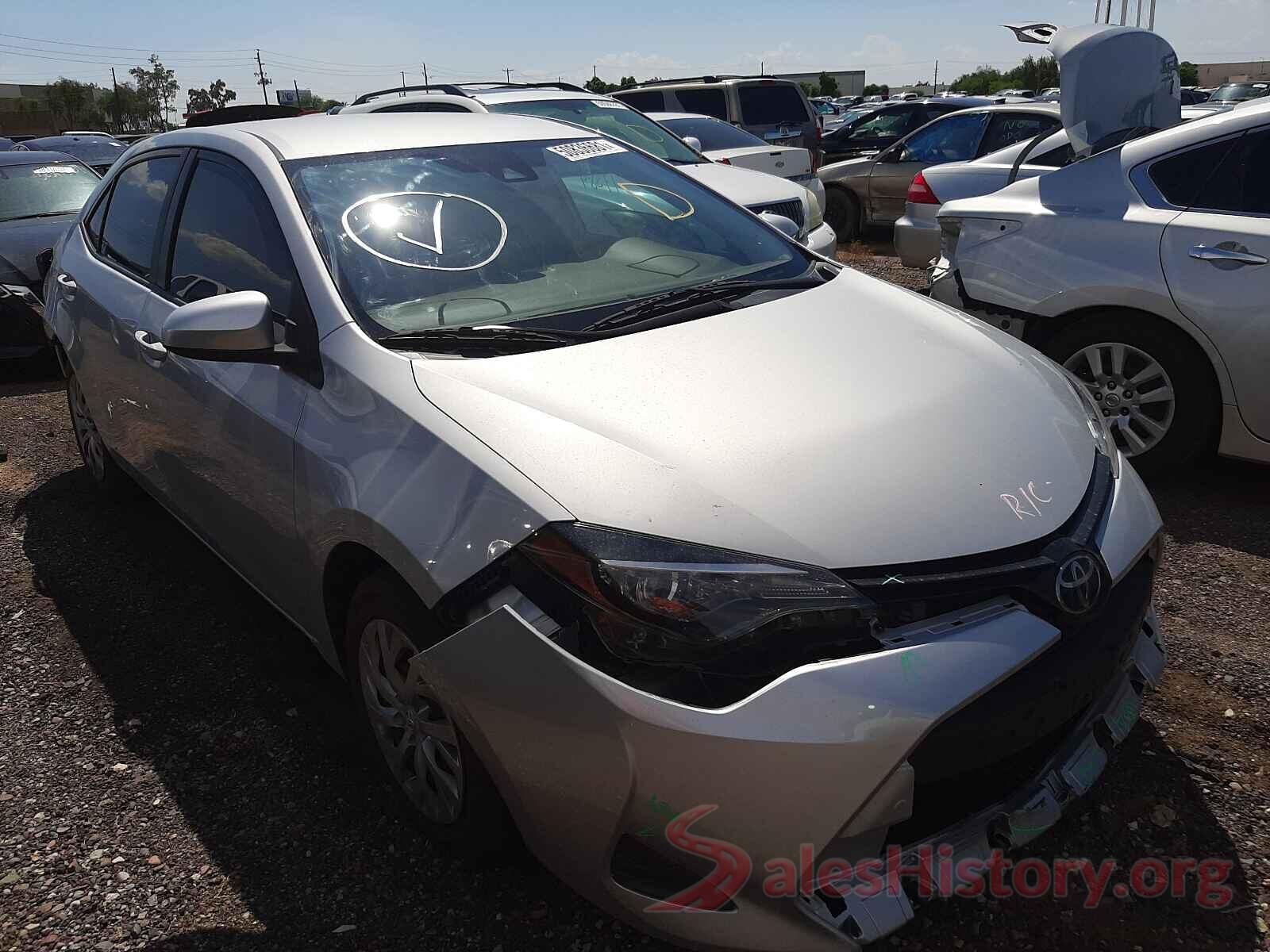 2T1BURHE0KC186214 2019 TOYOTA COROLLA