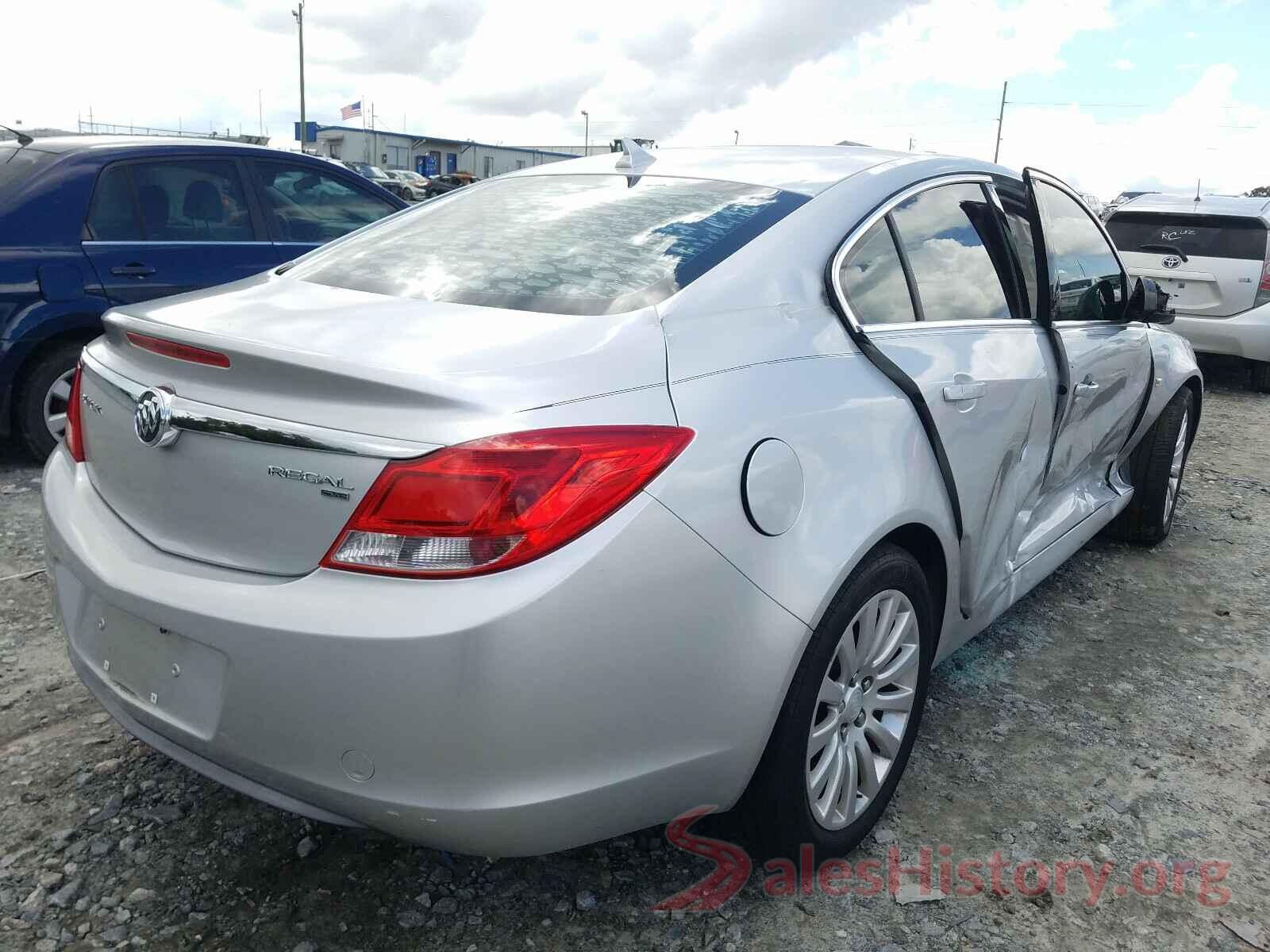 W04GP5EC8B1013662 2011 BUICK REGAL