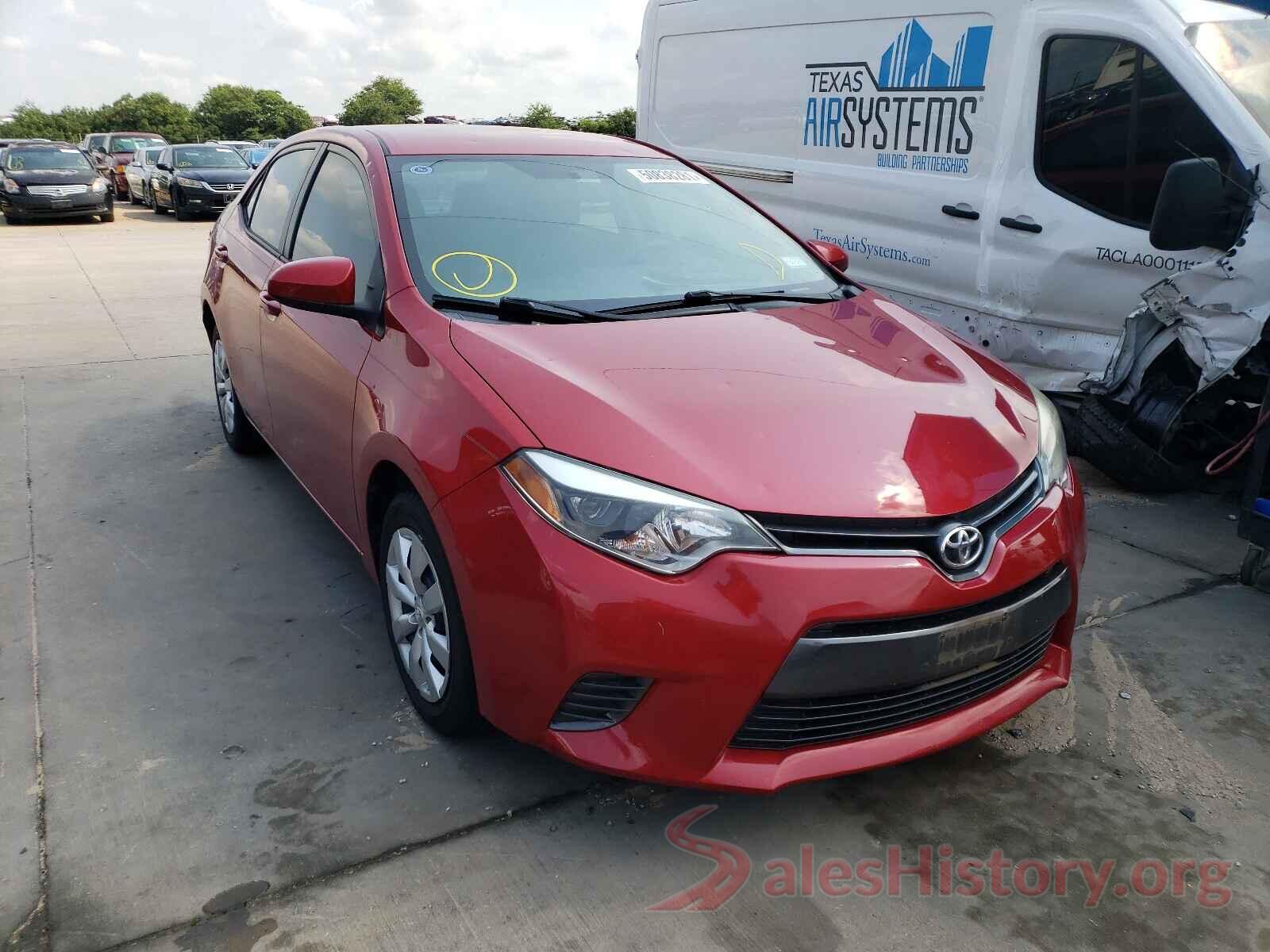 5YFBURHE1GP435854 2016 TOYOTA COROLLA