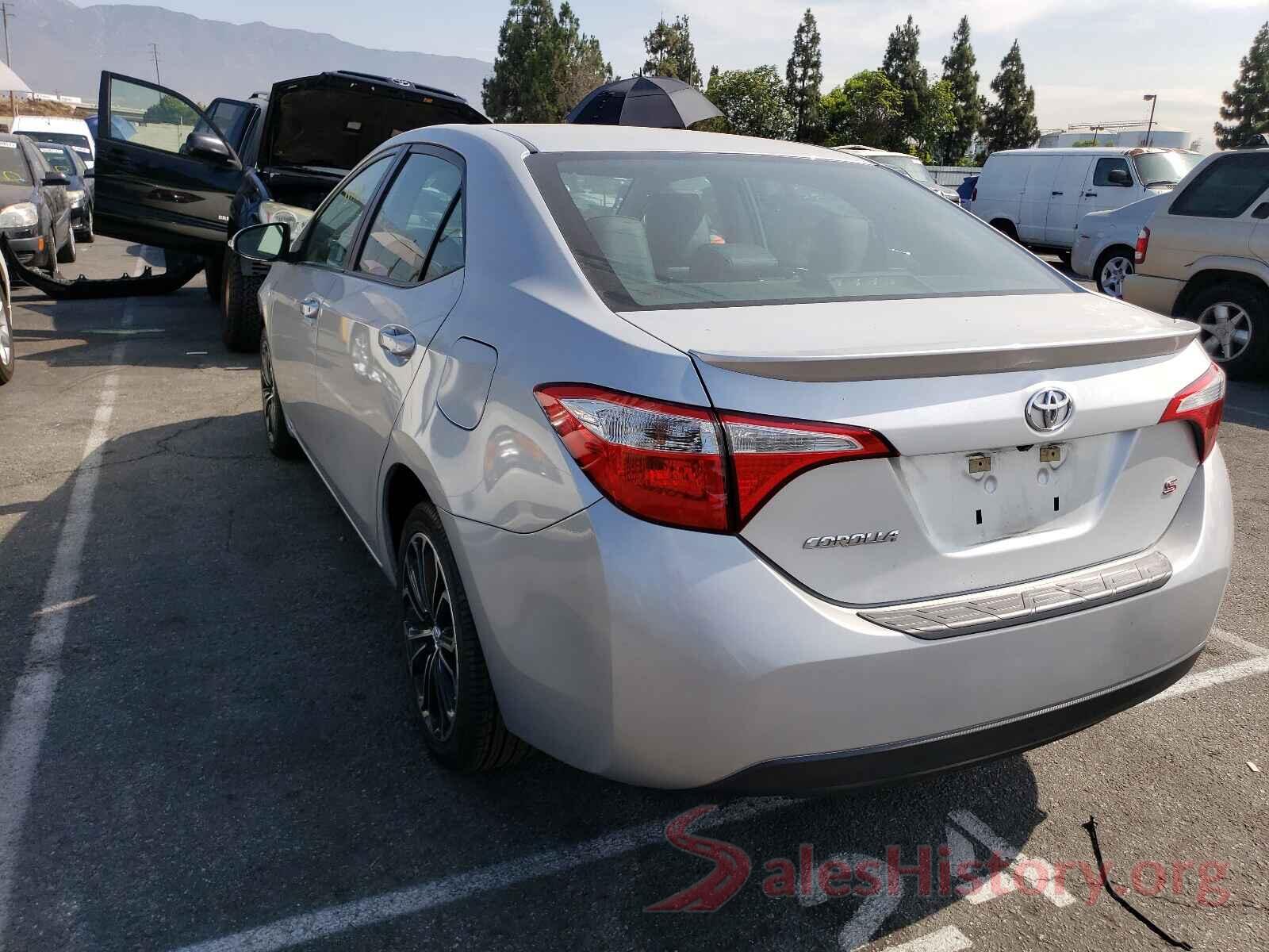 5YFBURHE6GP511651 2016 TOYOTA COROLLA