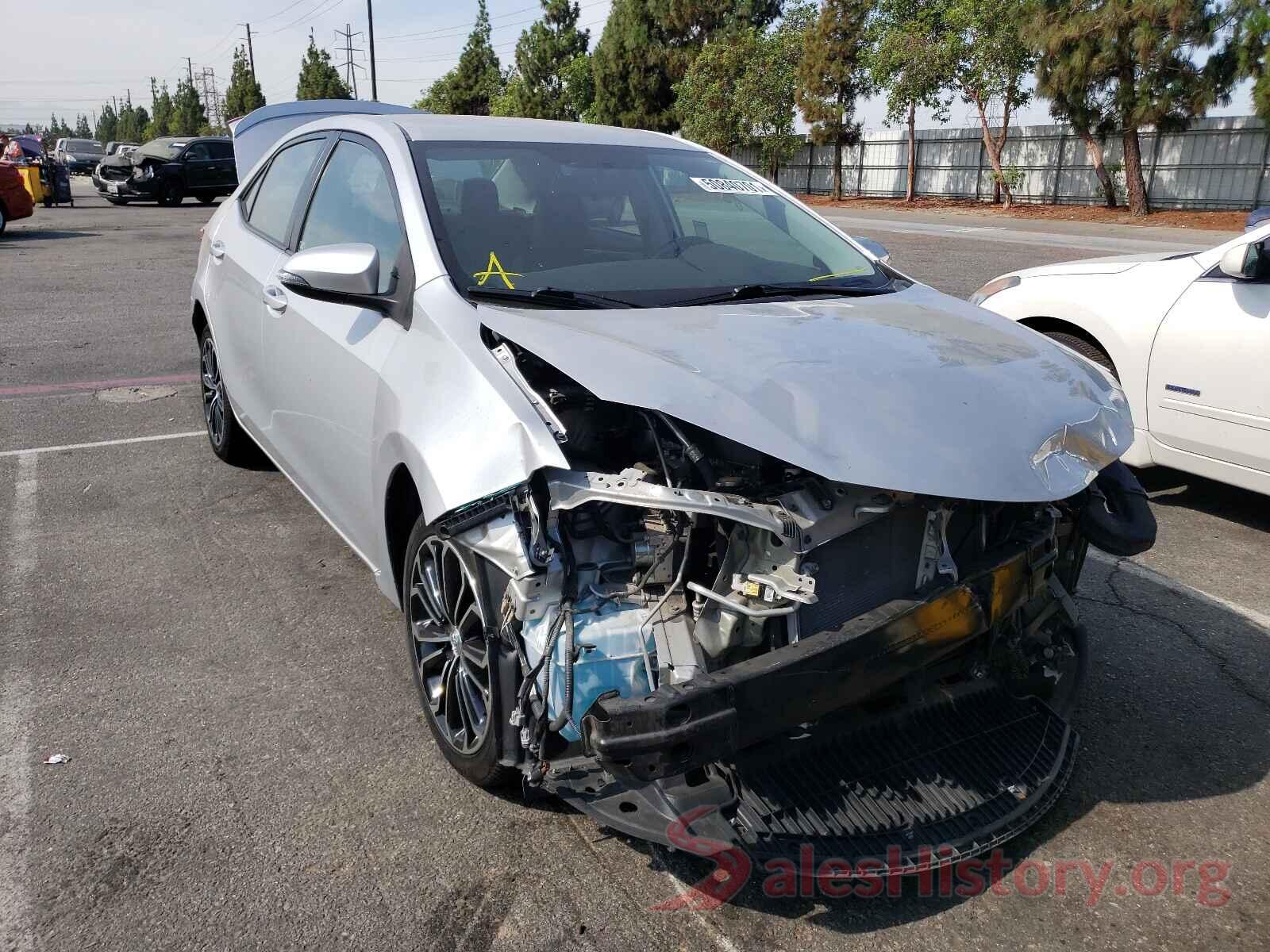 5YFBURHE6GP511651 2016 TOYOTA COROLLA