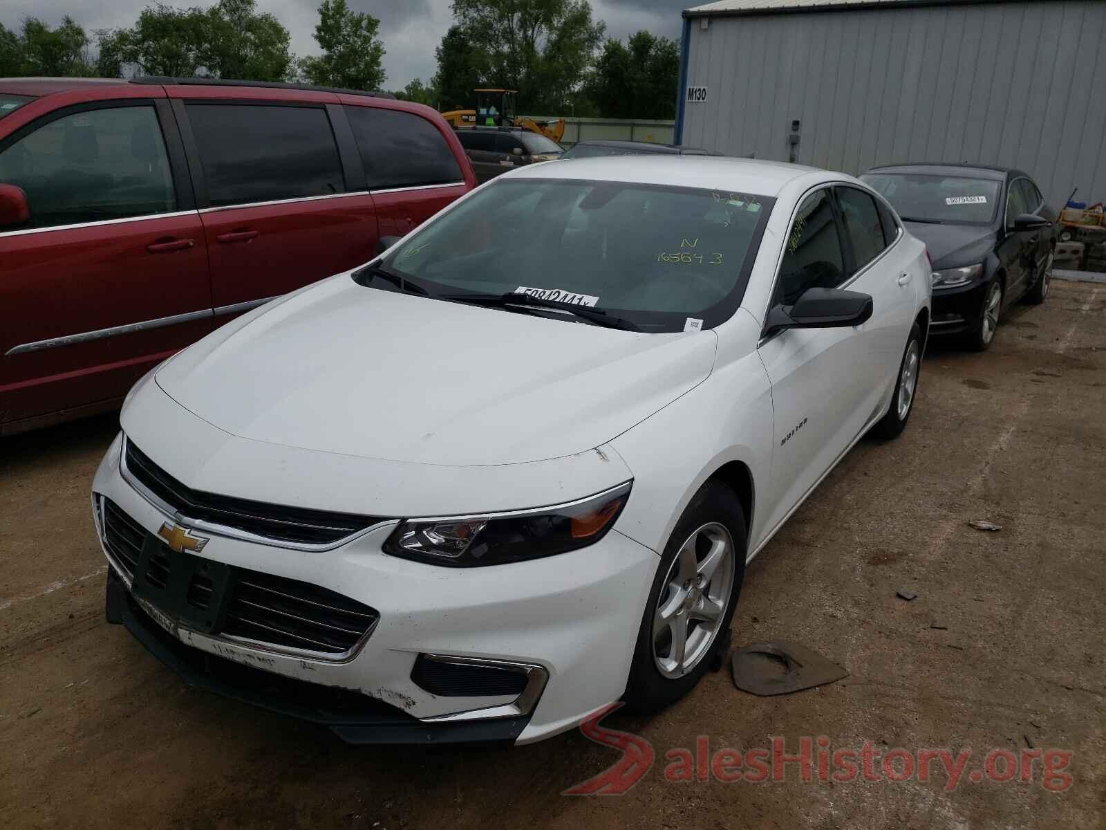 1G1ZB5ST2JF165643 2018 CHEVROLET MALIBU