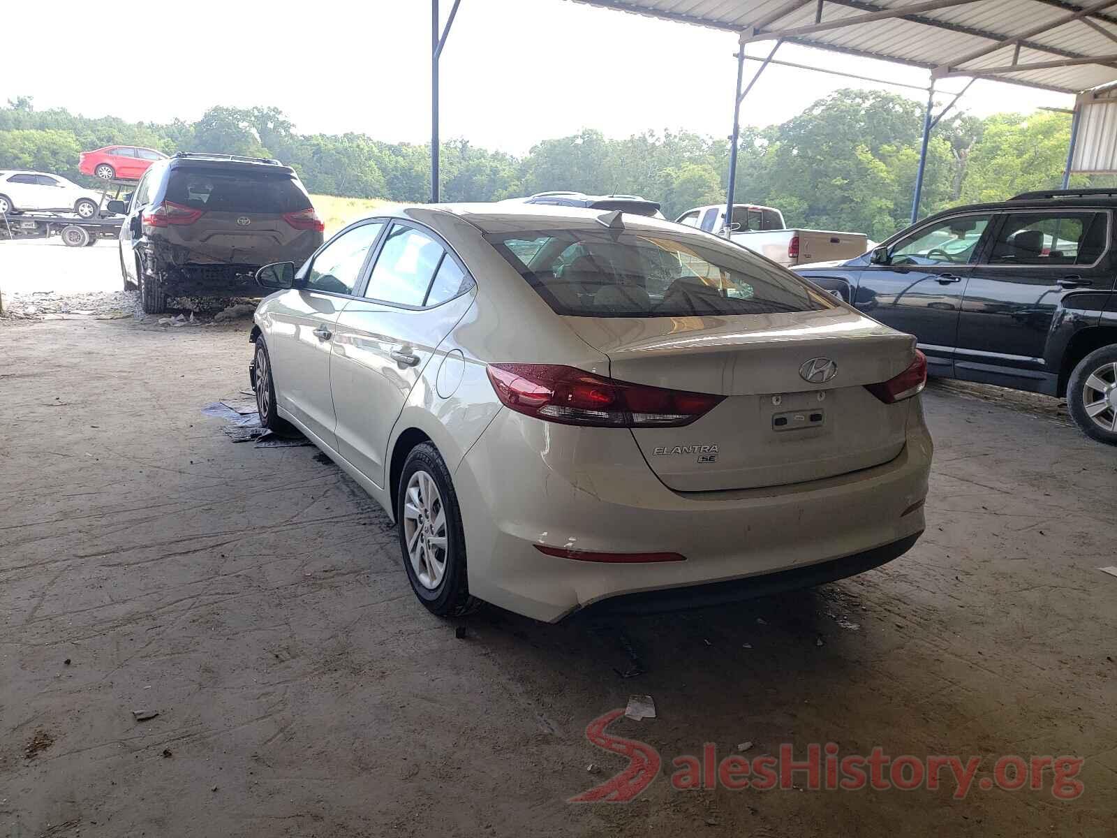 5NPD74LF8HH148075 2017 HYUNDAI ELANTRA