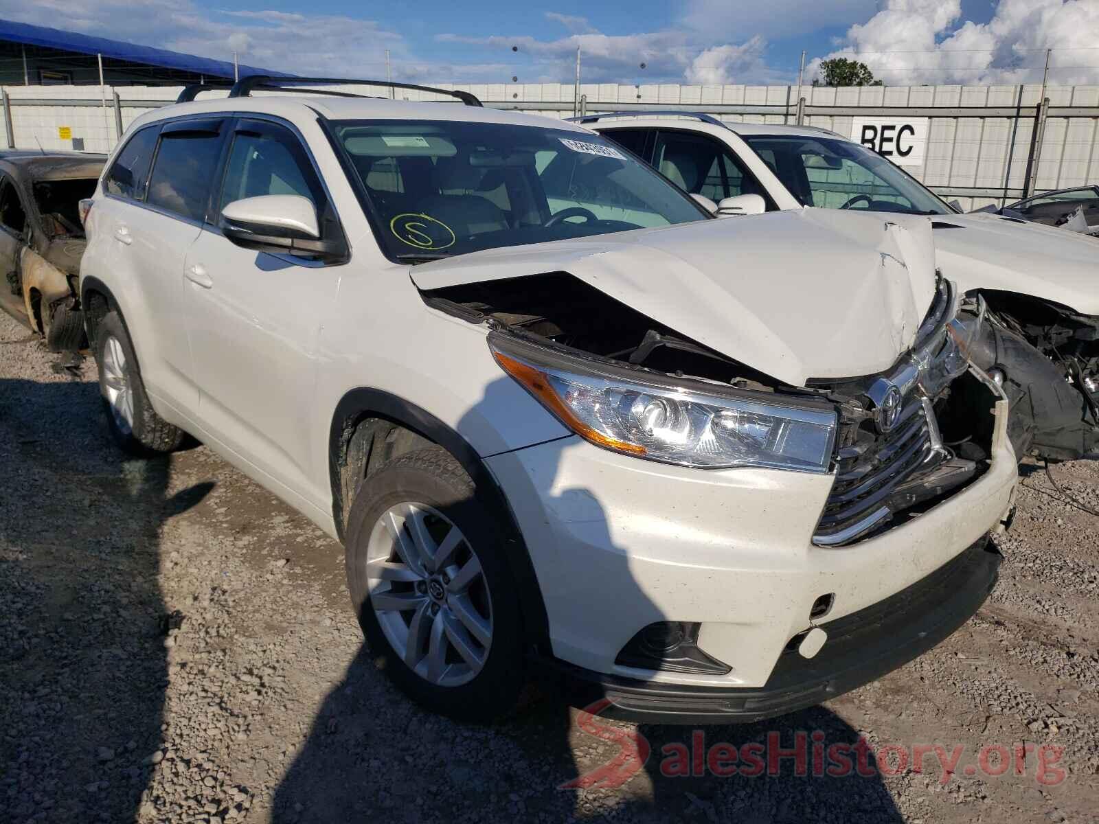 5TDZKRFH8GS171069 2016 TOYOTA HIGHLANDER