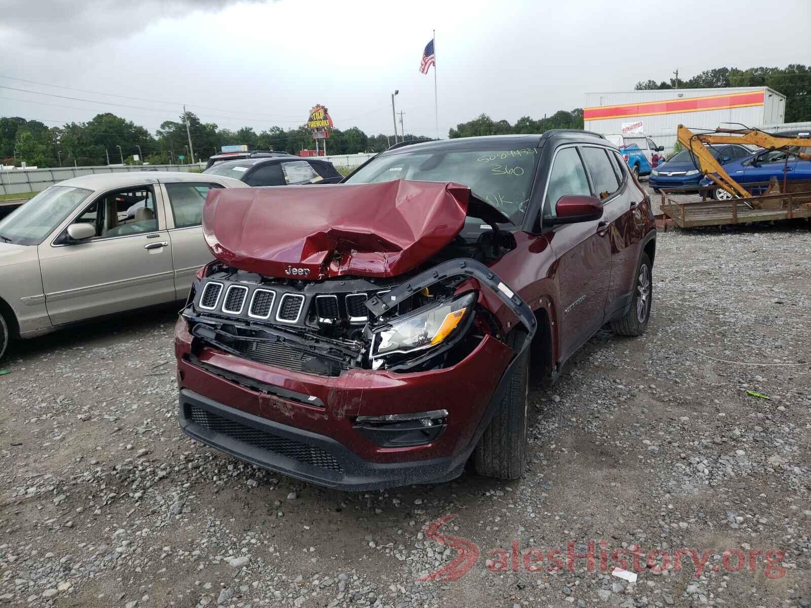 3C4NJCBBXLT236584 2020 JEEP COMPASS