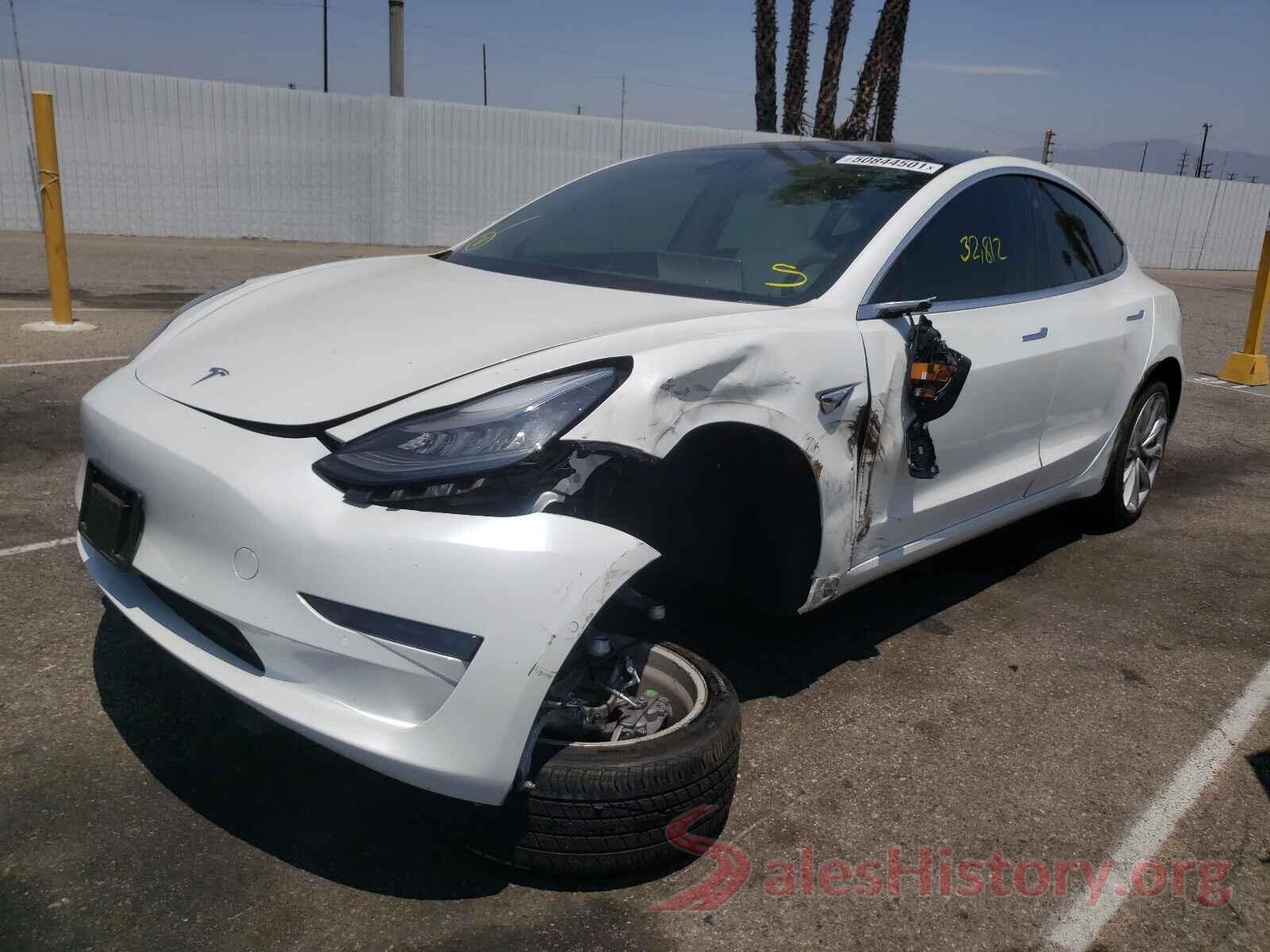 5YJ3E1EA6KF519872 2019 TESLA MODEL 3