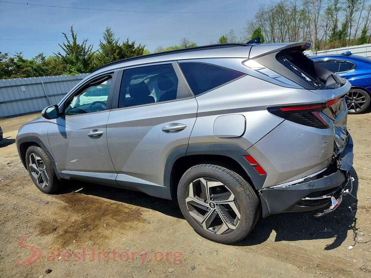 2022 HYUNDAI TUCSON VIN 5NMJFCAE6NH071323, front view