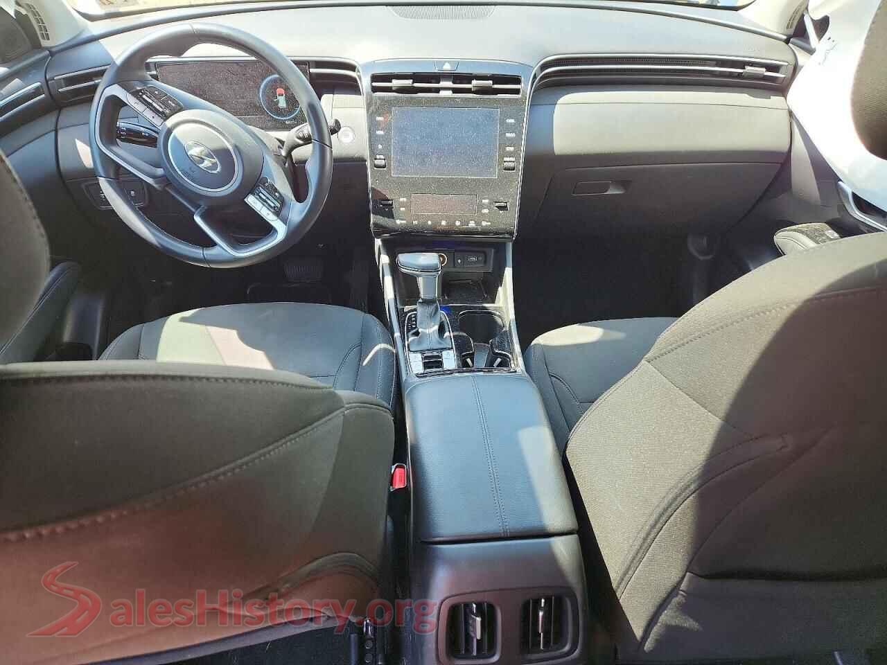 2022 HYUNDAI TUCSON VIN 5NMJFCAE6NH071323, interior dashboard