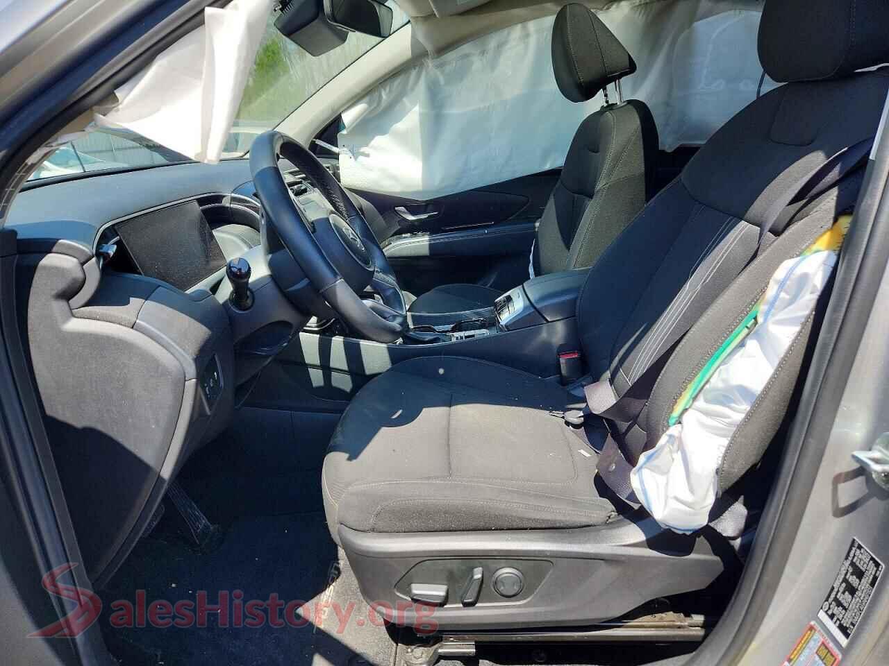 2022 HYUNDAI TUCSON VIN 5NMJFCAE6NH071323, engine bay