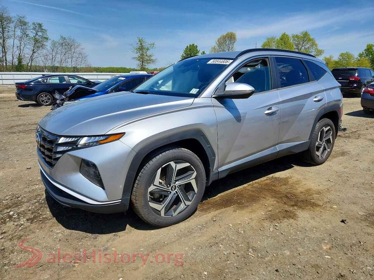 2022 HYUNDAI TUCSON VIN 5NMJFCAE6NH071323, auction photo