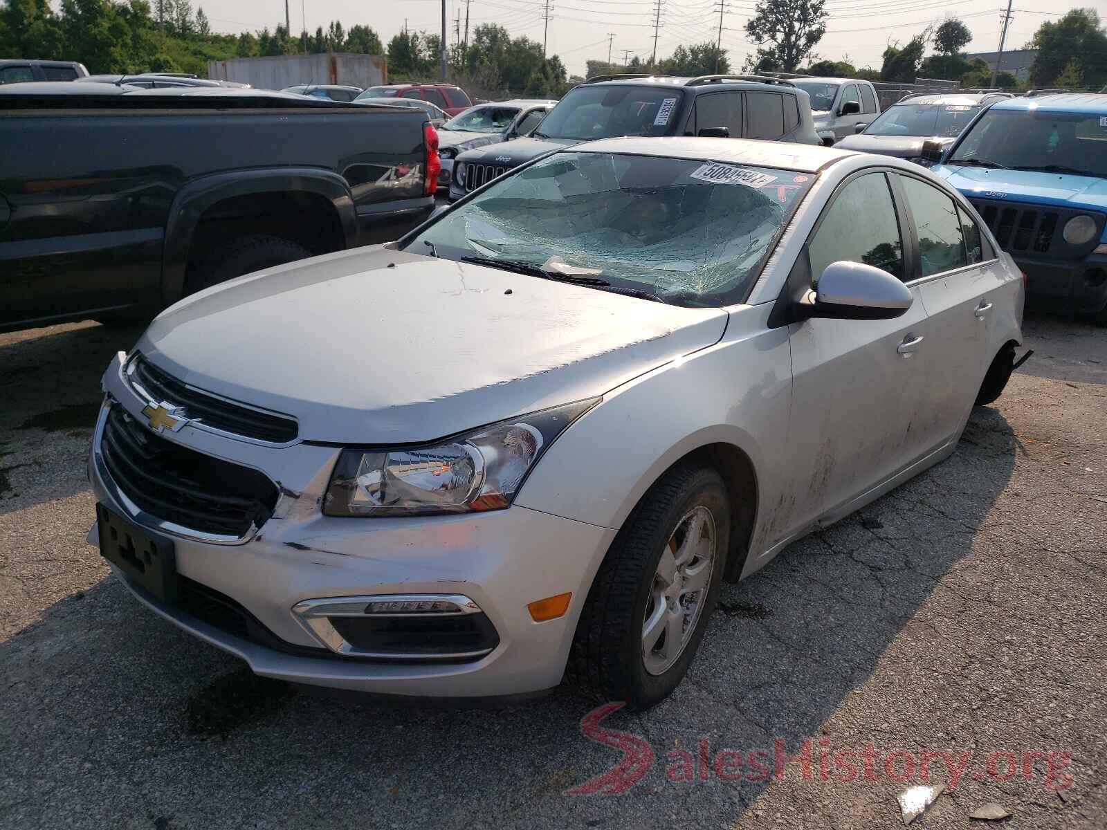 1G1PE5SB7G7226168 2016 CHEVROLET CRUZE