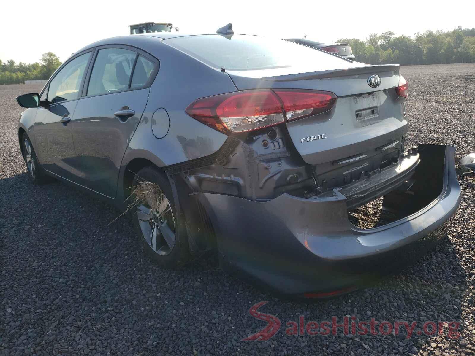 3KPFL4A7XJE191777 2018 KIA FORTE