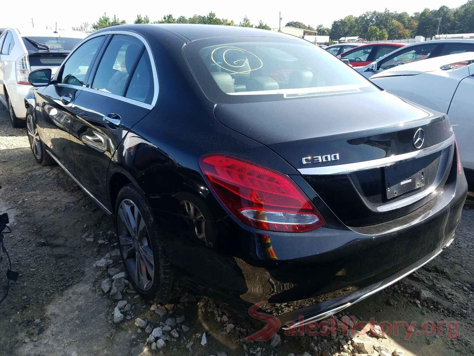 55SWF4KB6GU161526 2016 MERCEDES-BENZ C CLASS