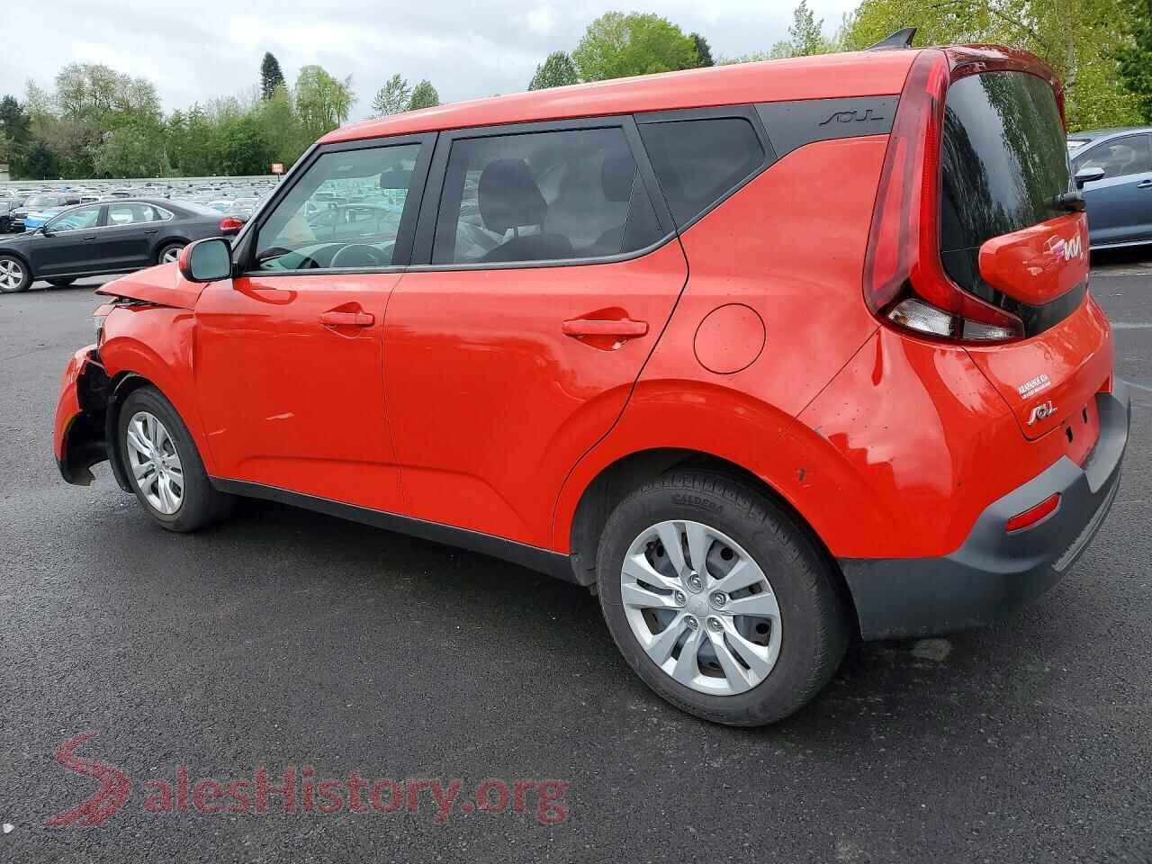 2022 KIA SOUL VIN KNDJ23AU1N7183084, front view