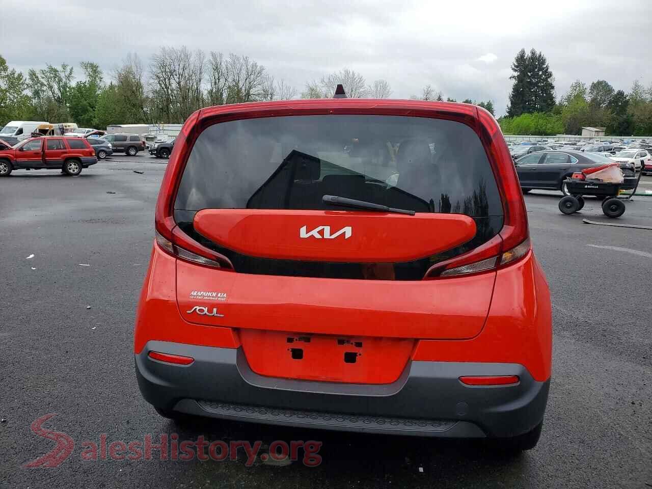 2022 KIA SOUL VIN KNDJ23AU1N7183084, left side view