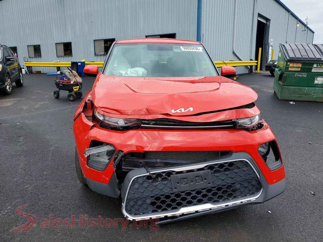 2022 KIA SOUL VIN KNDJ23AU1N7183084, rear view