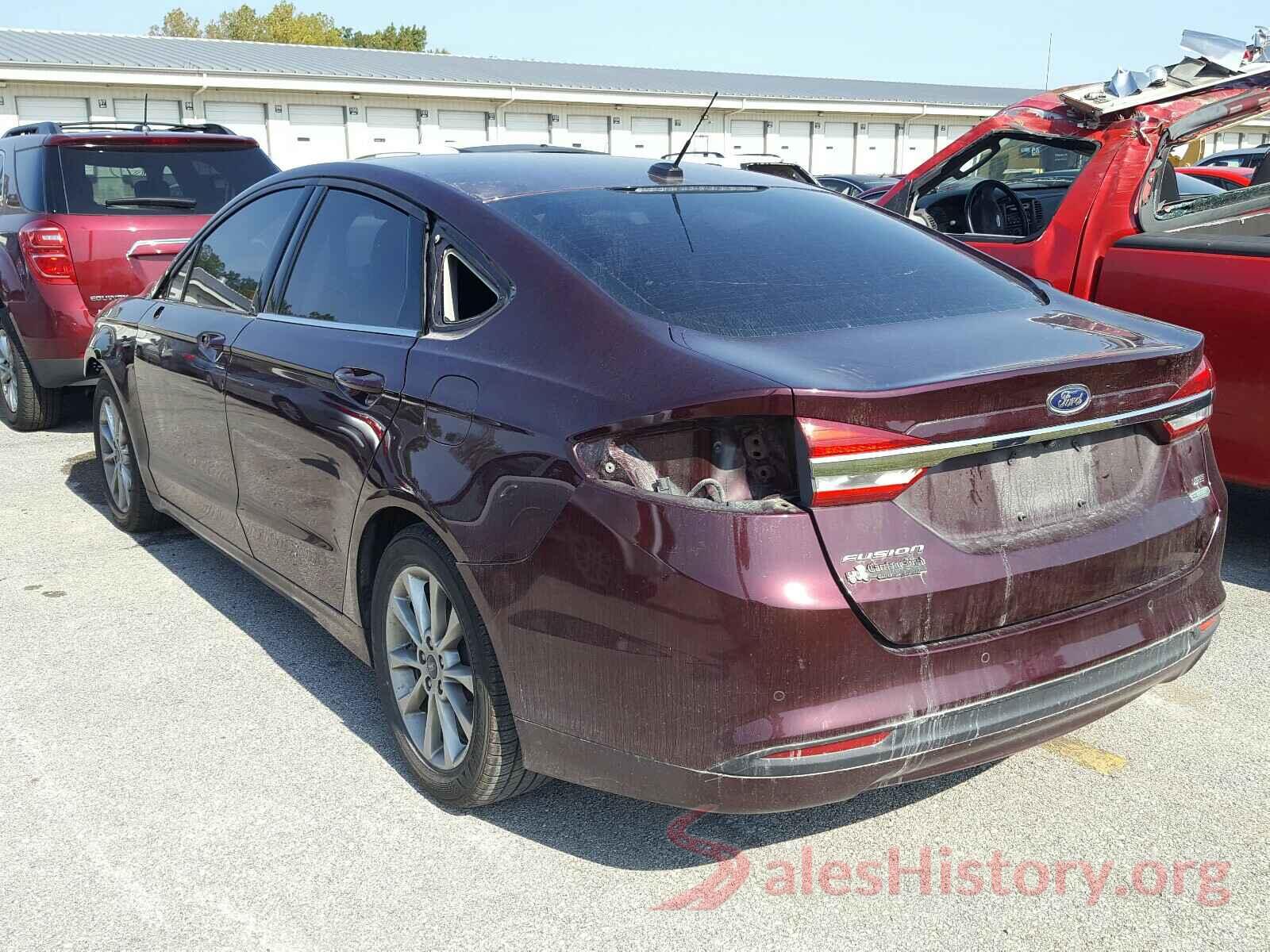 3FA6P0HD6HR167025 2017 FORD FUSION