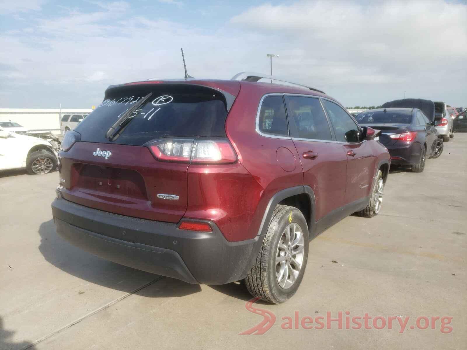 1C4PJLLB9KD221537 2019 JEEP CHEROKEE