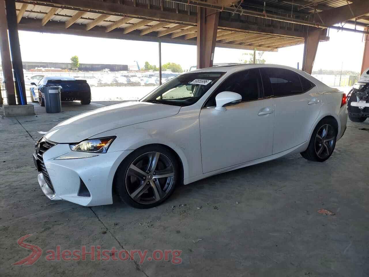 2018 LEXUS IS VIN JTHBA1D22J5072912, auction photo