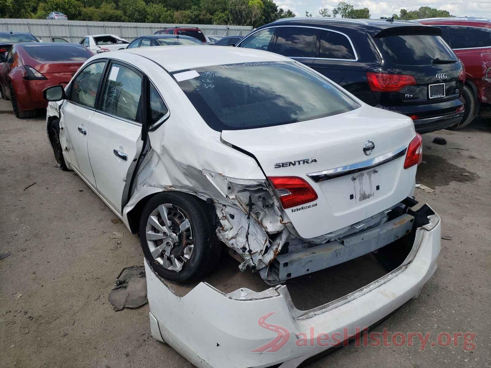 3N1AB7AP6GY316346 2016 NISSAN SENTRA