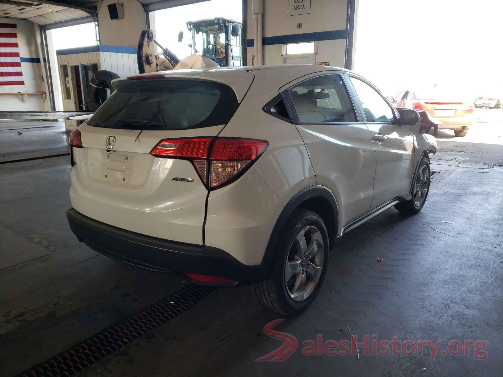 3CZRU6H3XGM714510 2016 HONDA HR-V